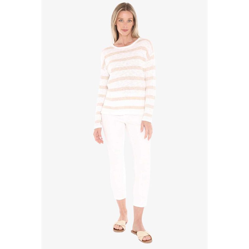 Jump Stripe Slub Pullover image number 3